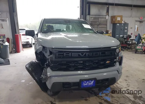 2024 Chevrolet Silverado 1500 4Wd Short Bed Custom from USA, damaged, VIN 1GCPDBEK4RZ133765
